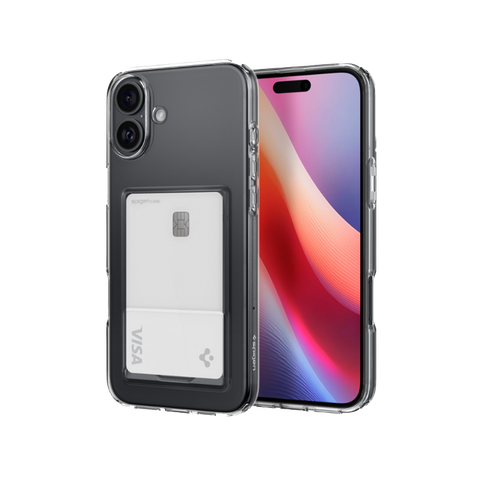 Ốp lưng Spigen iPhone 16 Crystal Slot Crystal Clear