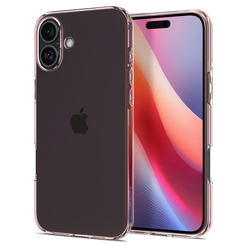 Ốp lưng Spigen iPhone 16 Plus Crystal Flex Rose Crystal