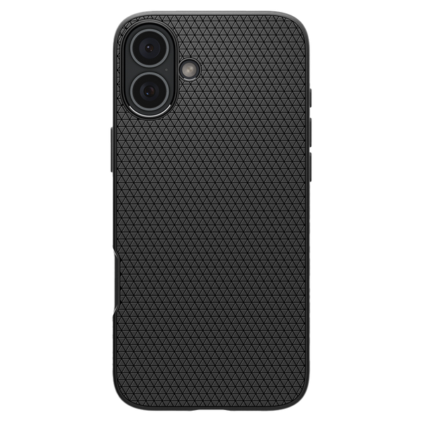 Ốp lưng Spigen iPhone 16 Plus Liquid Air Matte Black