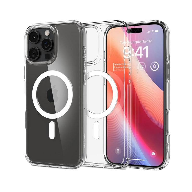 Ốp Lưng Spigen iPhone 16 Pro Crystal Hybrid MagFit