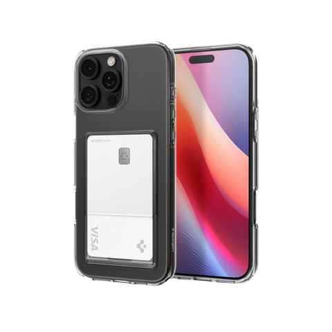 Ốp lưng Spigen iPhone 16 Pro Crystal Slot Crystal Clear