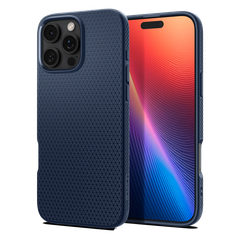 Ốp lưng Spigen iPhone 16 Pro Liquid Air Navy Blue