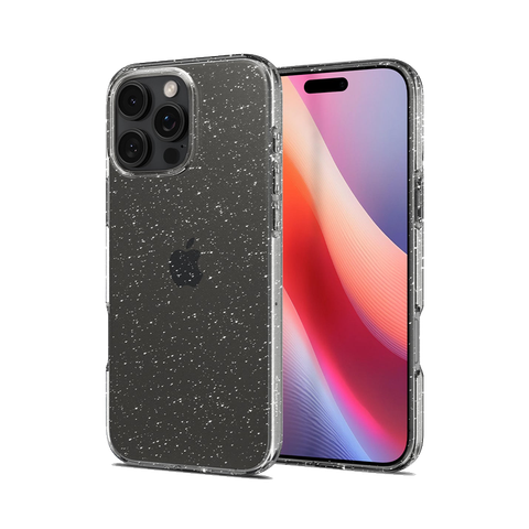 Ốp lưng Spigen iPhone 16 Pro Liquid Crystal Glitter Crystal Quartz