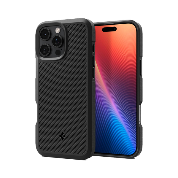 Ốp lưng Spigen iPhone 16 Pro Max Core Armor Matte Black
