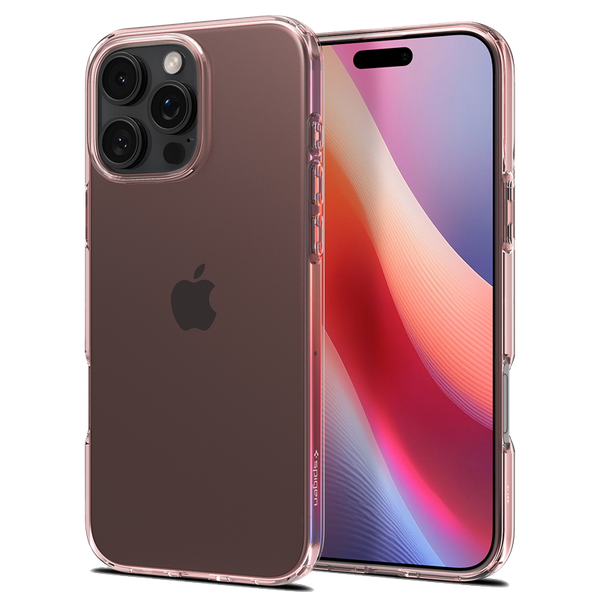 Ốp lưng Spigen iPhone 16 Pro Max Crystal Flex Rose Crystal