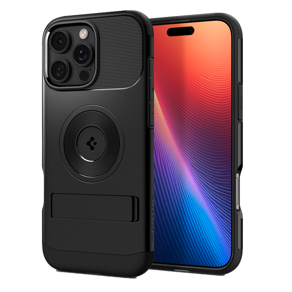 Ốp lưng Spigen iPhone 16 Pro Max Slim Armor MagFit Black