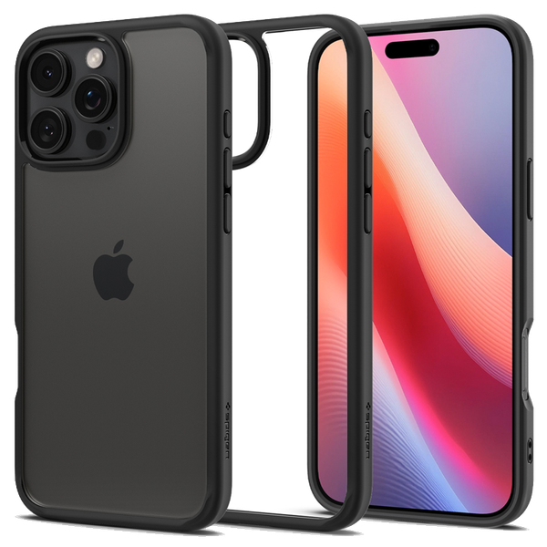 Ốp lưng Spigen iPhone 16 Pro Max Ultra Hybrid Matte Black