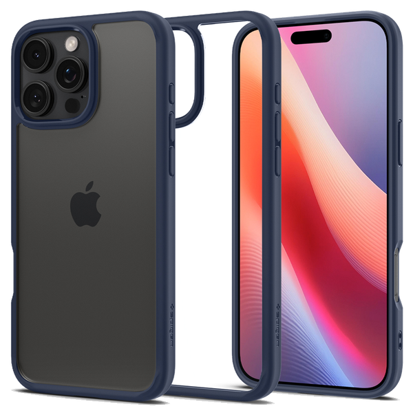 Ốp lưng Spigen iPhone 16 Pro Max Ultra Hybrid Navy Blue