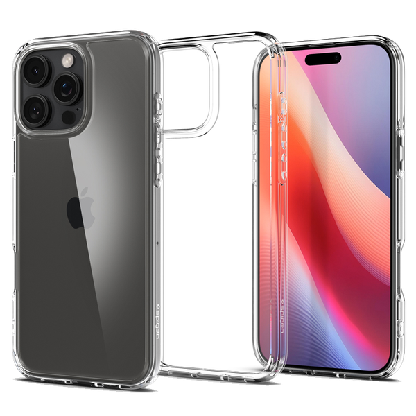 Ốp lưng Spigen iPhone 16 Pro Ultra Hybrid Crystal Clear