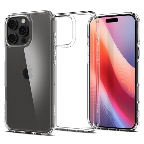 Ốp lưng Spigen iPhone 16 Pro Ultra Hybrid Crystal Clear