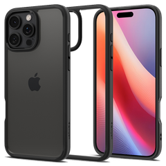 Ốp lưng Spigen iPhone 16 Pro Ultra Hybrid Matte Black