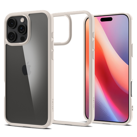 Ốp lưng Spigen iPhone 16 Pro Ultra Hybrid Natural Titanium