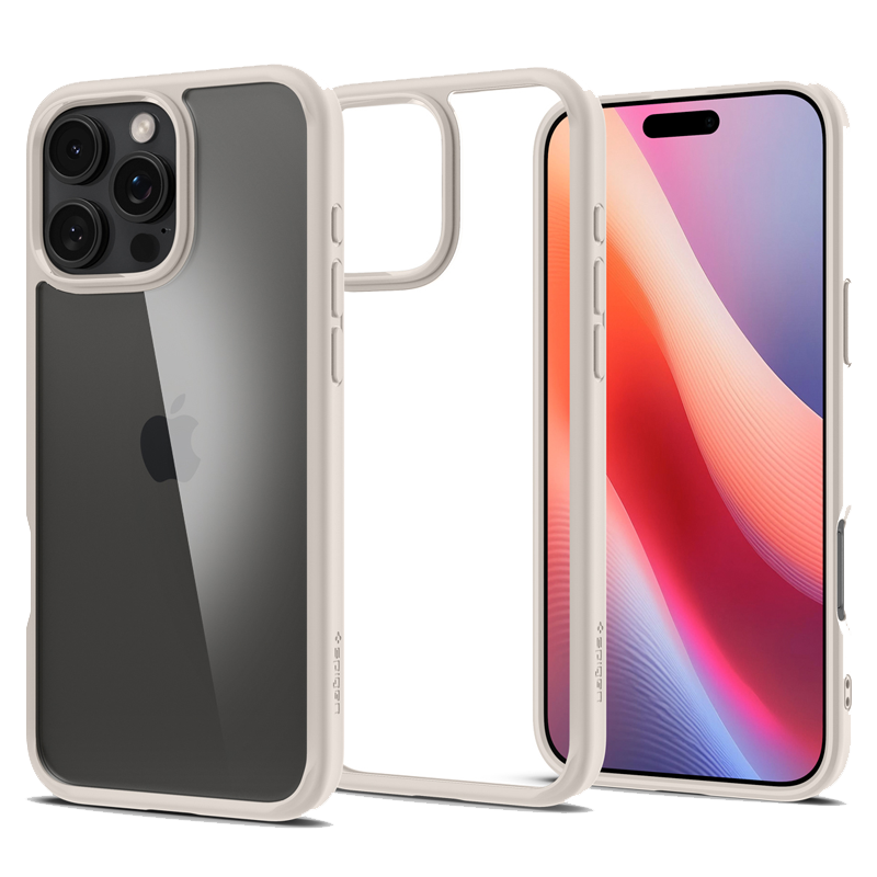 Ốp lưng Spigen iPhone 16 Pro Ultra Hybrid Natural Titanium