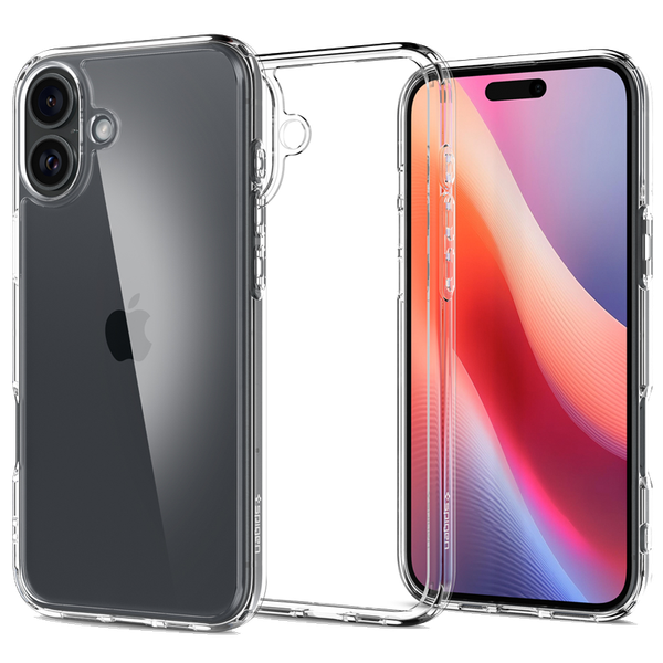 Ốp lưng Spigen iPhone 16 Ultra Hybrid Crystal Clear