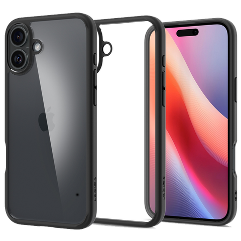 Ốp lưng Spigen iPhone 16 Ultra Hybrid Matte Black