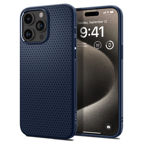 Ốp lưng Spigen iPhone 15 Pro Max Liquid Air Armor