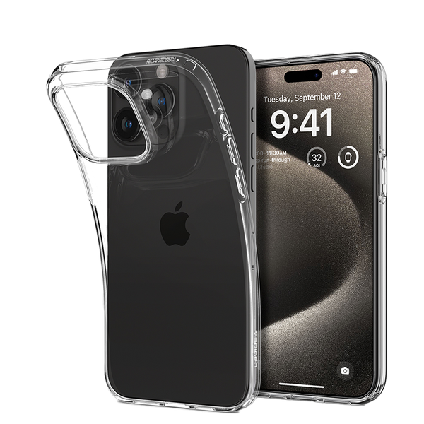 Ốp lưng Spigen iPhone 15 Pro Liquid Crystal Clear
