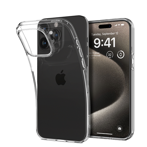 Ốp lưng Spigen iPhone 15 Pro Liquid Crystal Clear