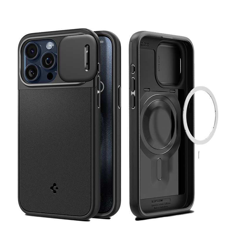 Ốp Lưng Spigen iPhone 15 Pro Optik Armor MagFit