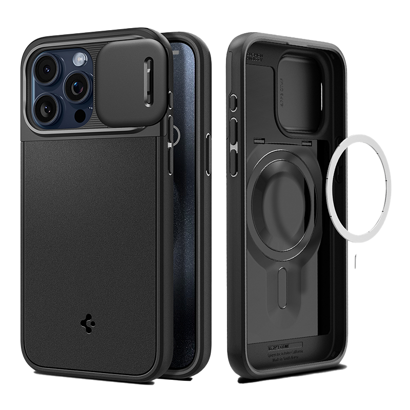 Ốp Lưng Spigen iPhone 15 Pro Max Optik Armor MagFit