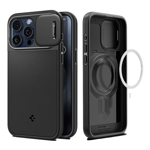 Ốp lưng Spigen iPhone 15 Pro Max Optik Armor MagFit