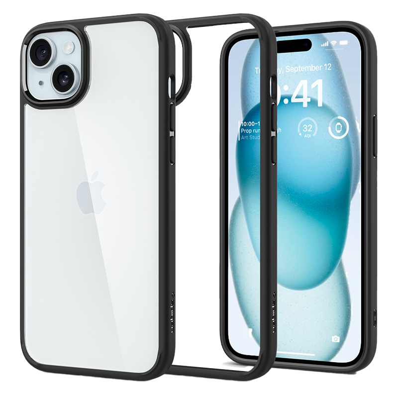 Ốp Lưng Spigen iPhone 15 Plus Ultra Hybrid Crystal