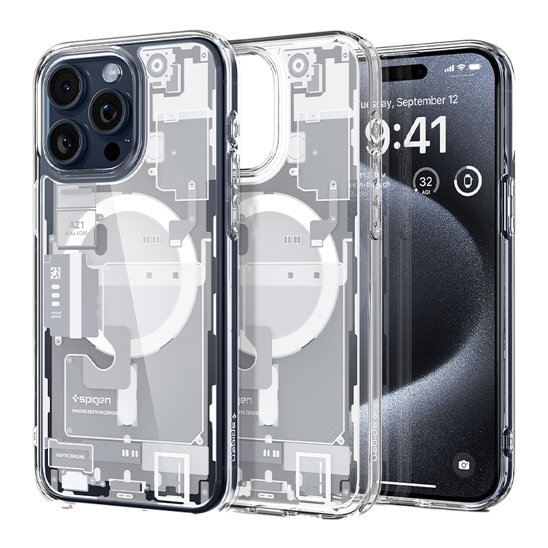  Ốp lưng Spigen iPhone 15 Pro Max Ultra Hybrid Zero One MagFit 