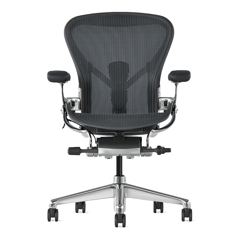  Ghế công thái học Ergonomic Herman Miller Aeron - Khung nhôm / Chân nhôm 