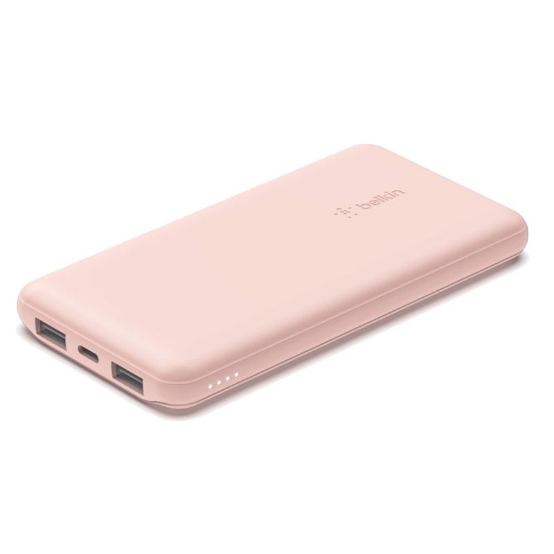  Pin sạc dự phòng Belkin Pocket Power 10,000 mAh, sạc nhanh USB-C 15W, 2 cổng USB-A 12W 