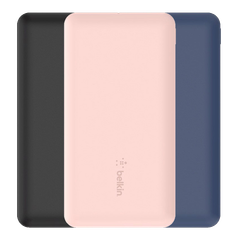Pin sạc dự phòng Belkin Pocket Power 10,000 mAh, sạc nhanh USB-C 15W, 2 cổng USB-A 12W