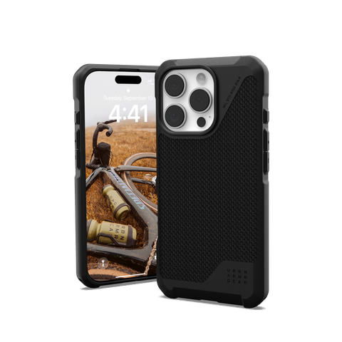  Ốp lưng iPhone 16 Pro UAG Metropolis LT Magsafe - Micro Hex Camo Graphite 