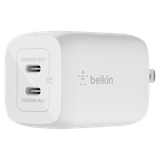  Bộ Sạc Belkin BOOST↑CHARGE Pro Dual USB-C GaN PD 3.0 PPS 65W - WCH013dqWH - Hàng chính hãng 