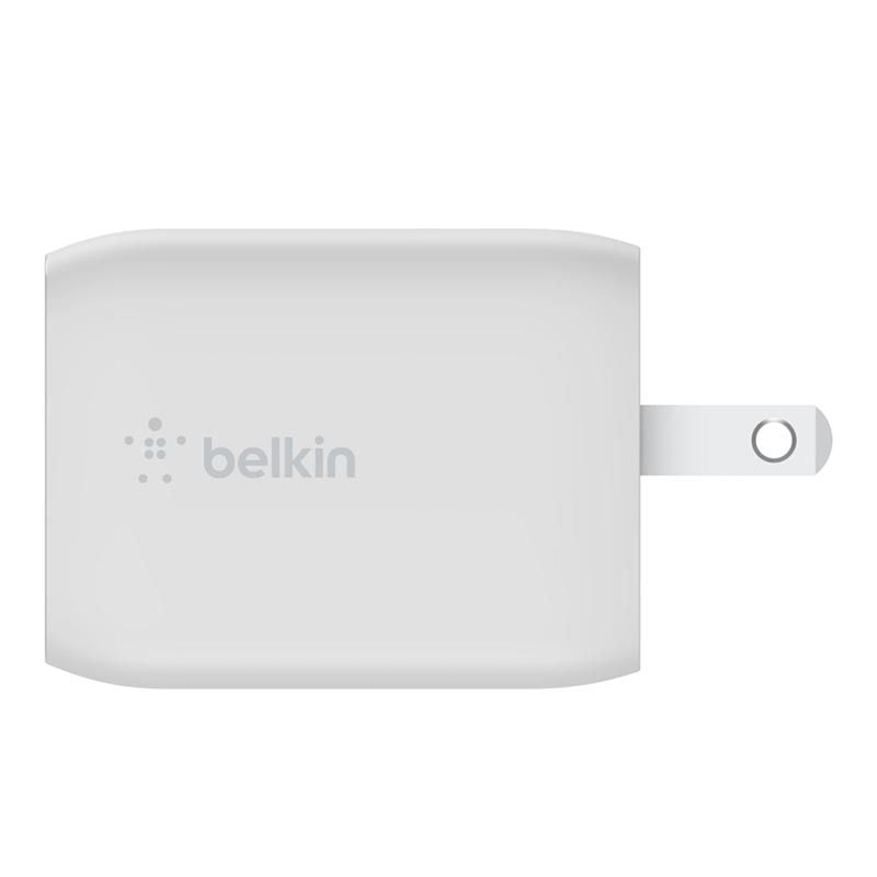  Bộ Sạc Belkin BOOST↑CHARGE Pro Dual USB-C GaN PD 3.0 PPS 65W - WCH013dqWH - Hàng chính hãng 