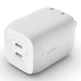  Bộ Sạc Belkin BOOST↑CHARGE Pro Dual USB-C GaN PD 3.0 PPS 65W - WCH013dqWH - Hàng chính hãng 