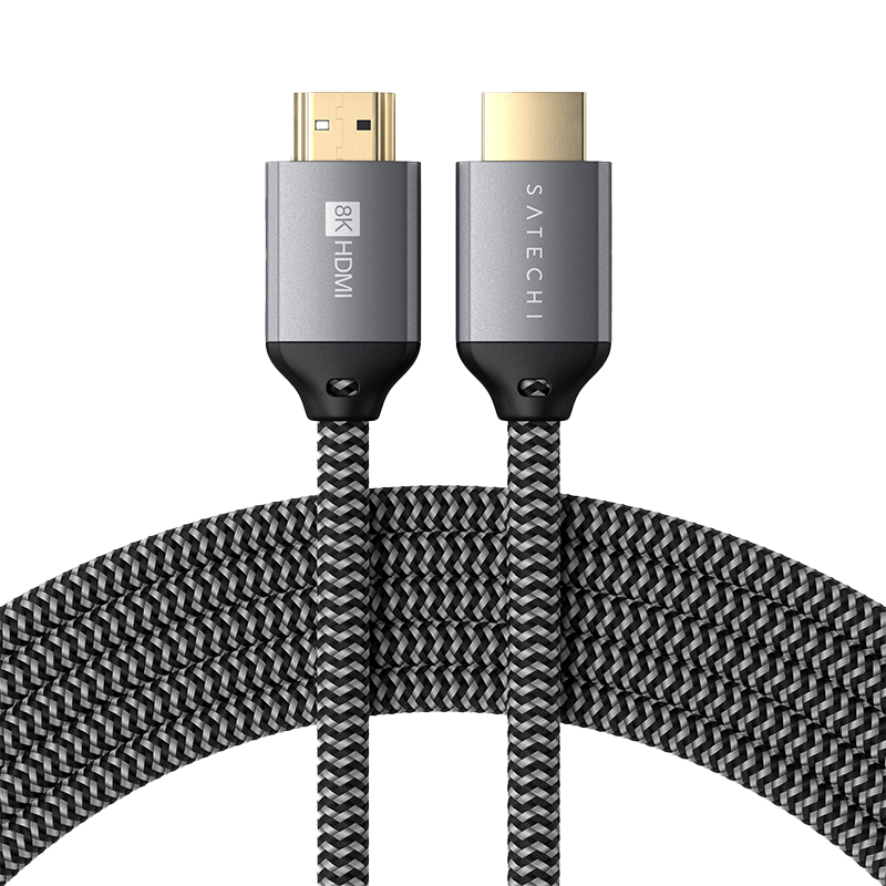 Cáp satechi hdmi 2.1 8k ultra hd dài 2m