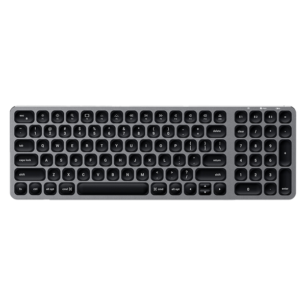 Bàn phím không dây Bluetooth Satechi Slim X1 bản full 99 phím có đèn nền Chính hãng