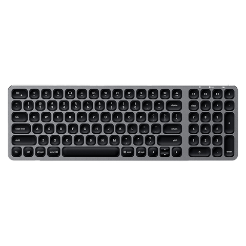 Bàn phím không dây Bluetooth Satechi Slim X1 bản full 99 phím có đèn nền Chính hãng