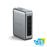  Sạc di động Satechi GaN USB-C 145W 4 cổng Travel Charger Chính hãng 