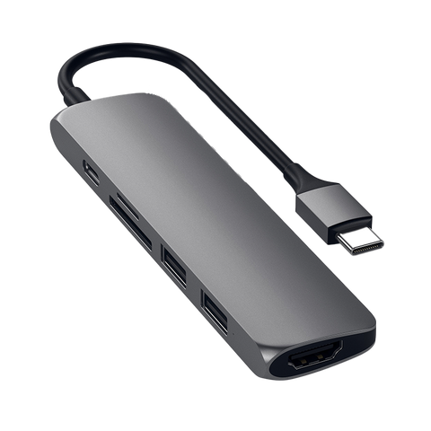 Adapter chuyển đổi Satechi USB-C Multiport V2 Chính hãng