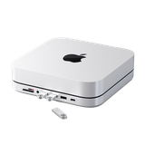  Đế kiêm Hub chuyển đổi Satechi cho Mac Mini - Gray ST-ABHFM Chính hãng 