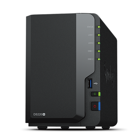 Thiết bị lưu trữ mạng NAS Synology DS220+ Chính hãng