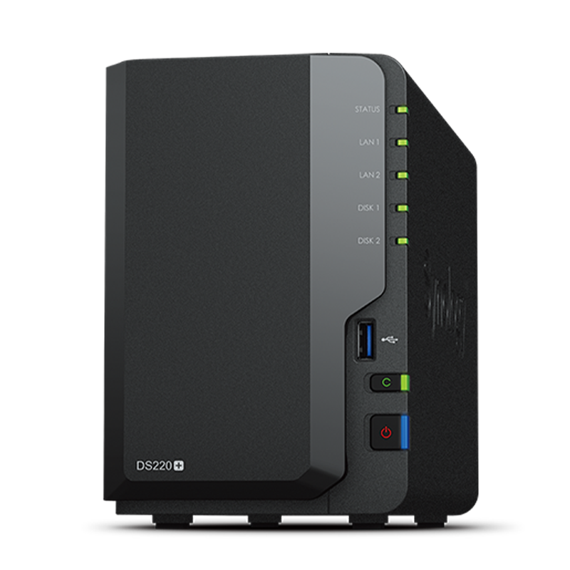 Thiết bị lưu trữ mạng NAS Synology DS220+ Chính hãng