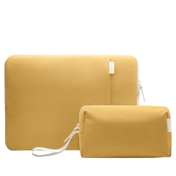 Túi Chống Sốc Tomtoc Organized Corner Armor + Pouch MacBook 13” - Yellow
