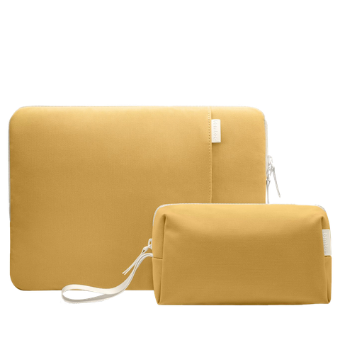 Túi Chống Sốc Tomtoc Organized Corner Armor + Pouch MacBook 13” - Yellow