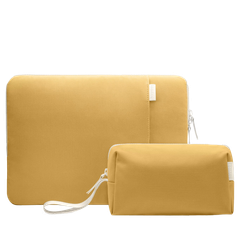 Túi Chống Sốc Tomtoc Organized Corner Armor + Pouch MacBook 13” - Yellow