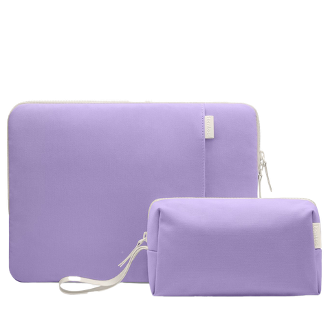Túi Chống Sốc Tomtoc Organized Corner Armor + Pouch MacBook 13” - Violet