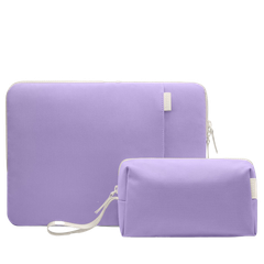 Túi Chống Sốc Tomtoc Organized Corner Armor + Pouch MacBook 13” - Violet