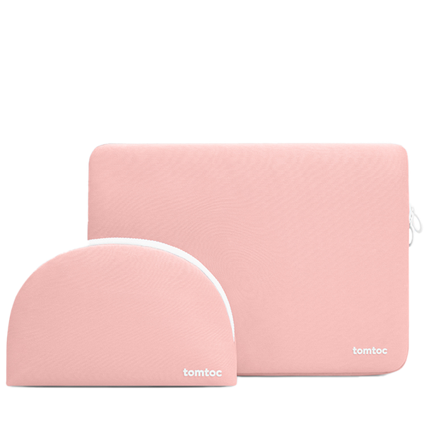 Túi Chống Sốc Tomtoc Shell Pouch MacBook/Laptop 13” - Pink