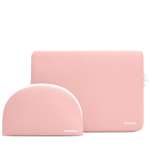 Túi Chống Sốc Tomtoc Shell Pouch MacBook/Laptop 13” - Pink