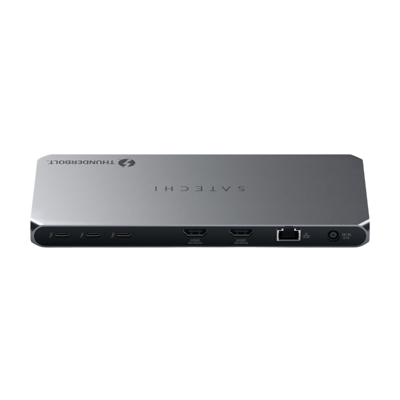 Dock Kiêm Hub Satechi Thunderbolt 4 With DisplayLink ST-DT4MDM-EU
